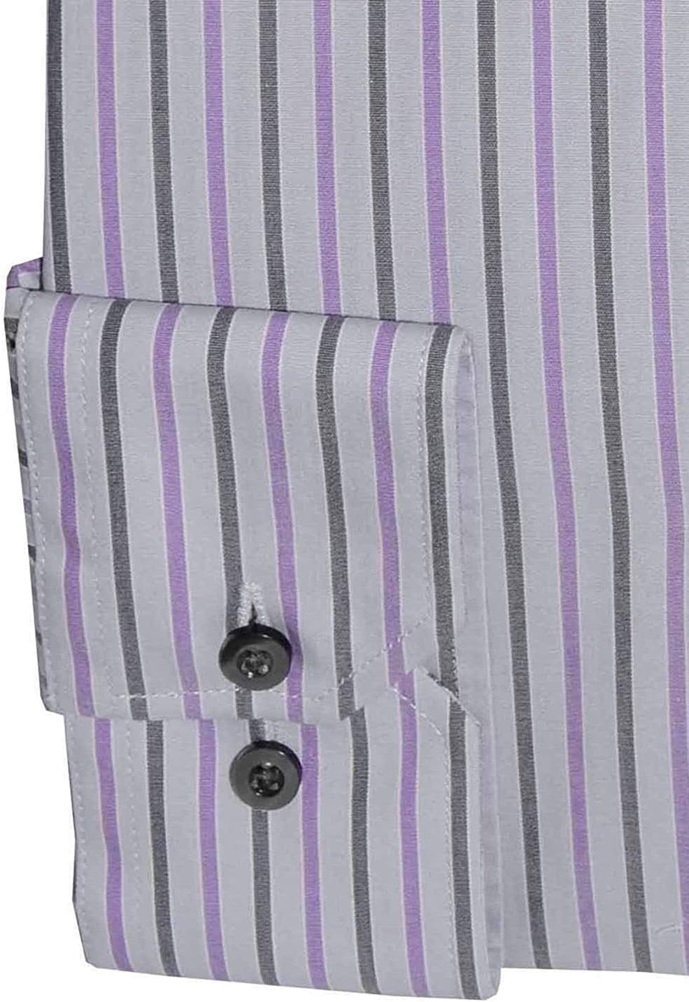 Double Two Pure Cotton Easy Care Striped Formal Shirt(3653